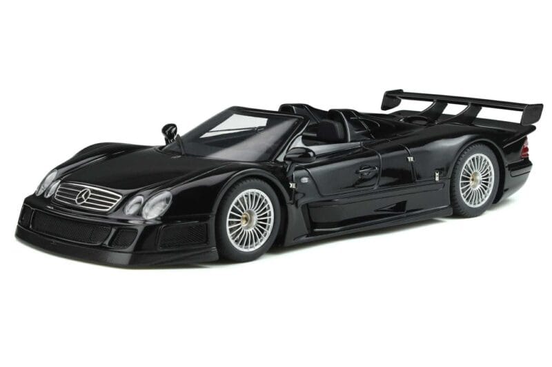 Mercedes CLK GTR Roadster Black GT Spirit 1:18 GT826 Resin