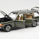 Mercedes 230T W123 T-Model Green Metallic Norev 1:18 183730 - image 2 of 8
