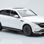 Mercedes EQC 400 Diamond White NZG 1:18 - image 6 of 8