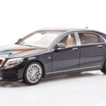 Mercedes Maybach S-Class W222 Brabus 900 Obsidian Black Almost Real 1:18