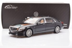 Mercedes Maybach S-Class W222 Brabus 900 Obsidian Black Almost Real 1:18 860102 Diecast — photo 8 of 8