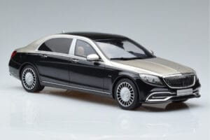 Mercedes Maybach S600 W222 Black Silver GT Spirit 1:18 GT237 Resin — photo 4 of 6