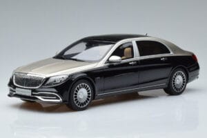 Mercedes Maybach S600 W222 Black Silver GT Spirit 1:18 GT237 Resin