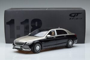 Mercedes Maybach S600 W222 Black Silver GT Spirit 1:18 GT237 Resin — photo 6 of 6