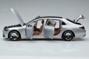 Mercedes Maybach S600 W222 V12 Biturbo Hightech Silver Almost Real 1:18 820118 Diecast — photo 4 of 12