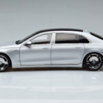 Mercedes Maybach S600 W222 V12 Biturbo Hightech Silver Almost Real 1:18 - image 5 of 12