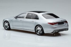 Mercedes Maybach S600 W222 V12 Biturbo Hightech Silver Almost Real 1:18 820118 Diecast — photo 7 of 12