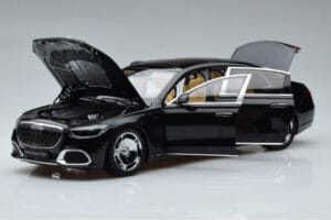 Mercedes Maybach S600 W222 V12 Biturbo Obsidian Black Almost Real 1:18 820115 Diecast — photo 2 of 11