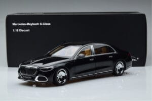 Mercedes Maybach S600 W222 V12 Biturbo Obsidian Black Almost Real 1:18 820115 Diecast — photo 11 of 11