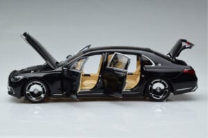 Mercedes Maybach S600 W222 V12 Biturbo Obsidian Black Almost Real 1:18 820115 Diecast — photo 4 of 11