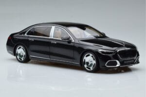Mercedes Maybach S600 W222 V12 Biturbo Obsidian Black Almost Real 1:18 820115 Diecast — photo 6 of 11