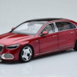Mercedes Maybach S600 W222 V12 Biturbo Patagonia Red Almost Real 1:18