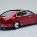 Mercedes Maybach S600 W222 V12 Biturbo Patagonia Red Almost Real 1:18 - image 3 of 10