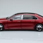 Mercedes Maybach S600 W222 V12 Biturbo Patagonia Red Almost Real 1:18 - image 4 of 10