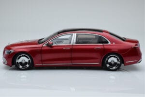 Mercedes Maybach S600 W222 V12 Biturbo Patagonia Red Almost Real 1:18 820119 Diecast — photo 4 of 10