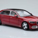 Mercedes Maybach S600 W222 V12 Biturbo Patagonia Red Almost Real 1:18 - image 6 of 10