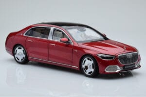 Mercedes Maybach S600 W222 V12 Biturbo Patagonia Red Almost Real 1:18 820119 Diecast — photo 6 of 10