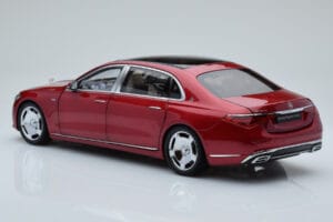 Mercedes Maybach S600 W222 V12 Biturbo Patagonia Red Almost Real 1:18 820119 Diecast — photo 7 of 10