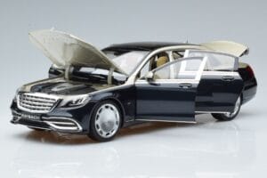 Mercedes Maybach S650 X222 Silver Blue Norev 1:18 B66960615 Diecast — photo 2 of 7