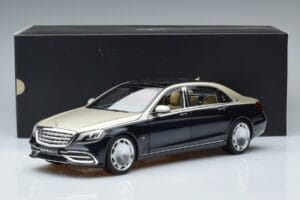 Mercedes Maybach S650 X222 Silver Blue Norev 1:18 B66960615 Diecast — photo 7 of 7