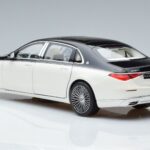 Mercedes Maybach S680 X223 White Norev 1:18 B66961424 Diecast - image 6 of 7