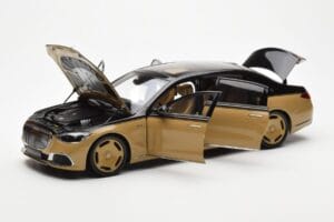 Mercedes Maybach S680 W223 Obsidian Black Sand Almost Real 1:18 820124 Diecast — photo 2 of 7