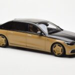 Mercedes Maybach S680 W223 Obsidian Black Sand Almost Real 1:18 - image 5 of 7