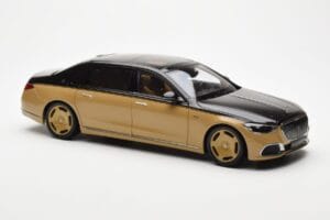 Mercedes Maybach S680 W223 Obsidian Black Sand Almost Real 1:18 820124 Diecast — photo 5 of 7
