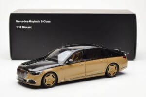 Mercedes Maybach S680 W223 Obsidian Black Sand Almost Real 1:18 820124 Diecast — photo 7 of 7