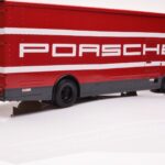 Mercedes O317 Porsche Transporter Red CMR 1:18 - image 2 of 12