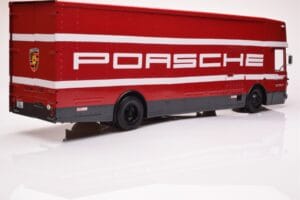 Mercedes O317 Porsche Transporter Red CMR 1:18 CMR149 Diecast — photo 2 of 12