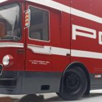 Mercedes O317 Porsche Transporter Red CMR 1:18 - image 7 of 12