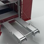 Mercedes O317 Porsche Transporter Red CMR 1:18 - image 8 of 12