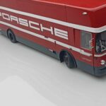 Mercedes O317 Porsche Transporter Red CMR 1:18 - image 9 of 12