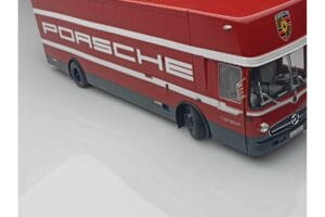 Mercedes O317 Porsche Transporter Red CMR 1:18 CMR149 Diecast — photo 9 of 12