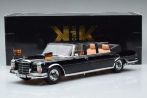 Mercedes 600 Pullman W100 Landaulet Queen Elizabeth II KK-Scale 1:18 KKDC181185 Diecast — photo 6 of 6