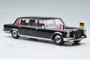 Mercedes 600 Pullman W100 W. Brandt G. Pompidou KK-Scale 1:18 KKDC181134 Diecast — photo 4 of 6