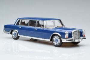 Mercedes S-Class 600 W100 LWB Pullman Dark Blue MCG 1:18 MCG18189 Diecast — photo 4 of 6
