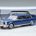 Mercedes S-Class 600 W100 LWB Pullman Dark Blue MCG 1:18 MCG18189 Diecast - image 6 of 6