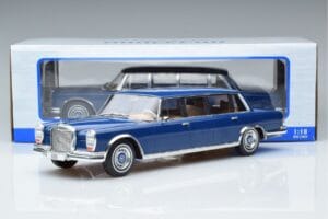 Mercedes S-Class 600 W100 LWB Pullman Dark Blue MCG 1:18 MCG18189 Diecast — photo 6 of 6