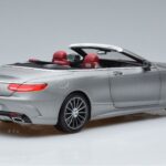 Mercedes S-Class A217 Cabriolet Grey Norev 1:18 B66960355 Diecast - image 3 of 8
