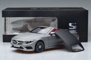Mercedes S-Class A217 Cabriolet Grey Norev 1:18 B66960355 Diecast — photo 8 of 8
