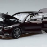 Mercedes S-Class W223 AMG Line Red Norev 1:18 - image 2 of 8