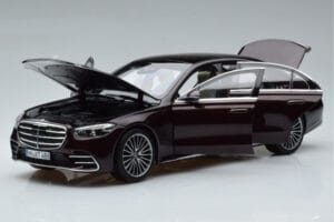 Mercedes S-Class W223 AMG Line Red Norev 1:18 183804 Diecast — photo 2 of 8