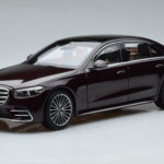 Mercedes S-Class W223 AMG Line Red Norev 1:18