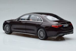 Mercedes S-Class W223 AMG Line Red Norev 1:18 183804 Diecast — photo 7 of 8