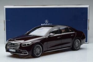 Mercedes S-Class W223 AMG Line Red Norev 1:18 183804 Diecast — photo 8 of 8