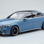 Mercedes S-Class W223 Vintage Blue Norev 1:18