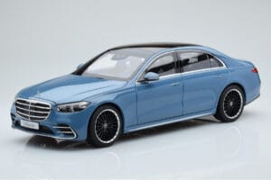 Mercedes S-Class W223 Vintage Blue Norev 1:18 B66960828