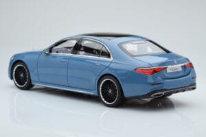 Mercedes S-Class W223 Vintage Blue Norev 1:18 B66960828 Diecast — photo 6 of 7
